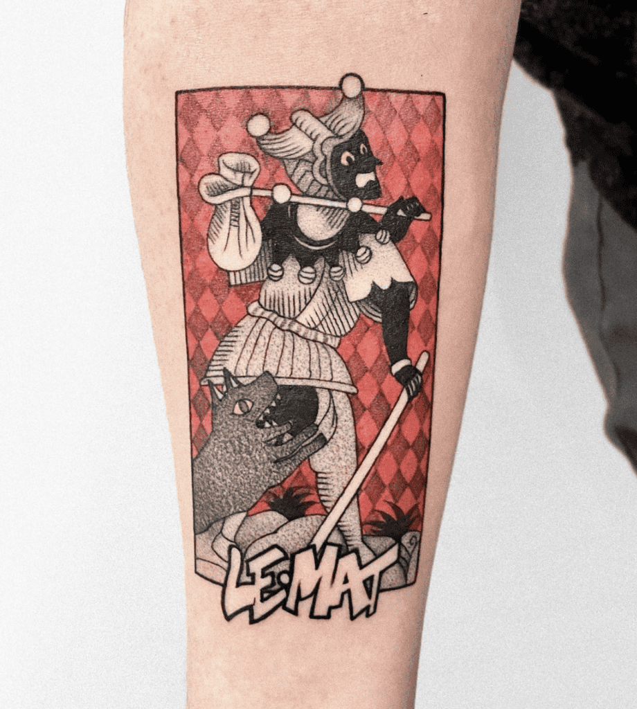 Tarot Fool Persona Tattoo