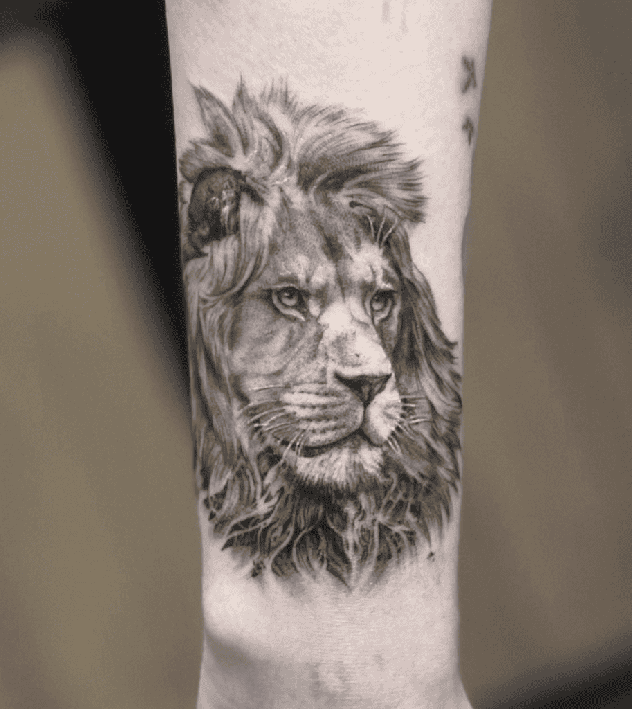 Barbary Lion Tattoo