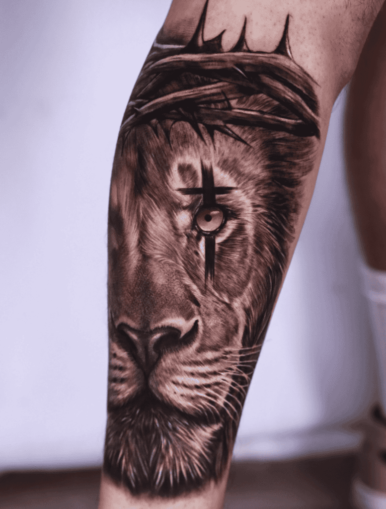 Lion of Judah Lion Tattoo