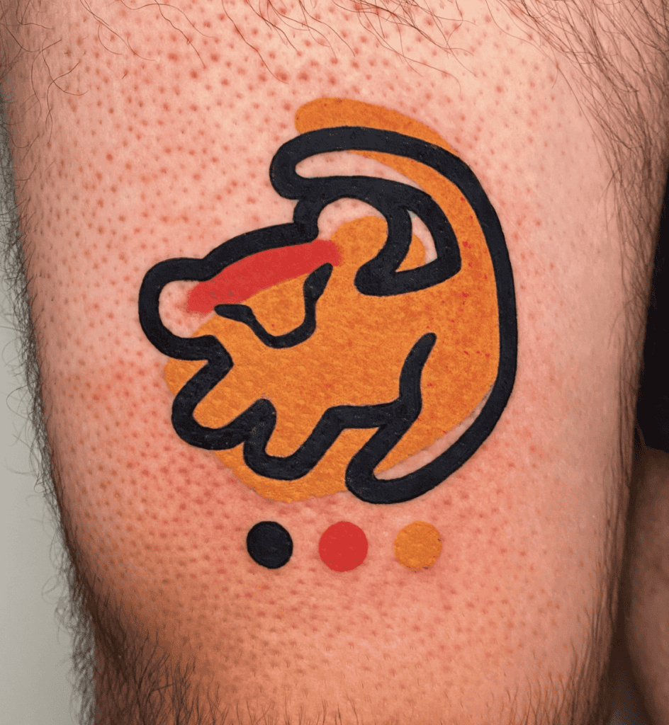 The Lion King Cave Tattoo