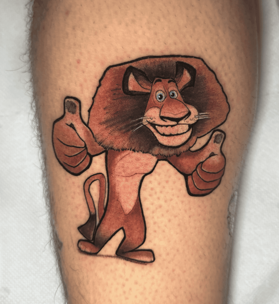 Alex Lion Tattoo
