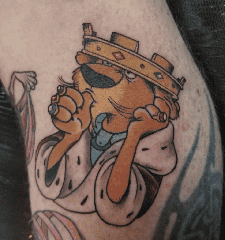Prince John Lion Tattoo