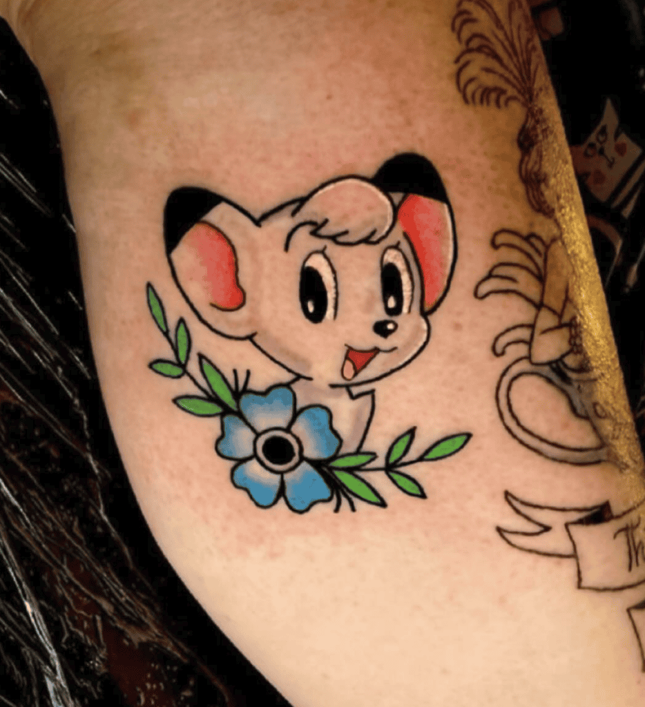 Kimba Lion Tattoo