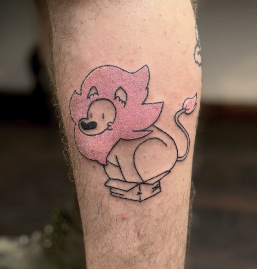 Steven Universe Lion Tattoo