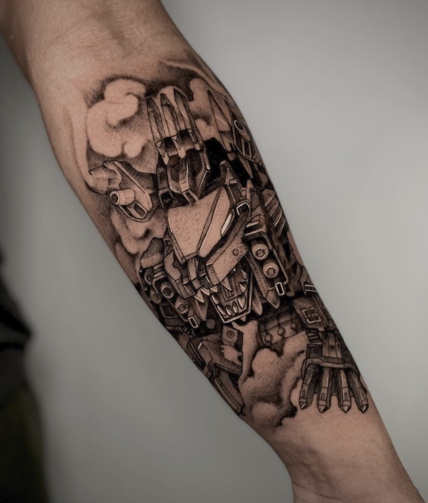Liger Zero Lion Tattoo