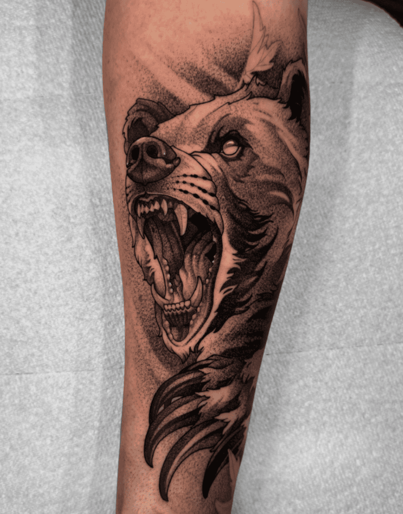 Glacier Bear Tattoo