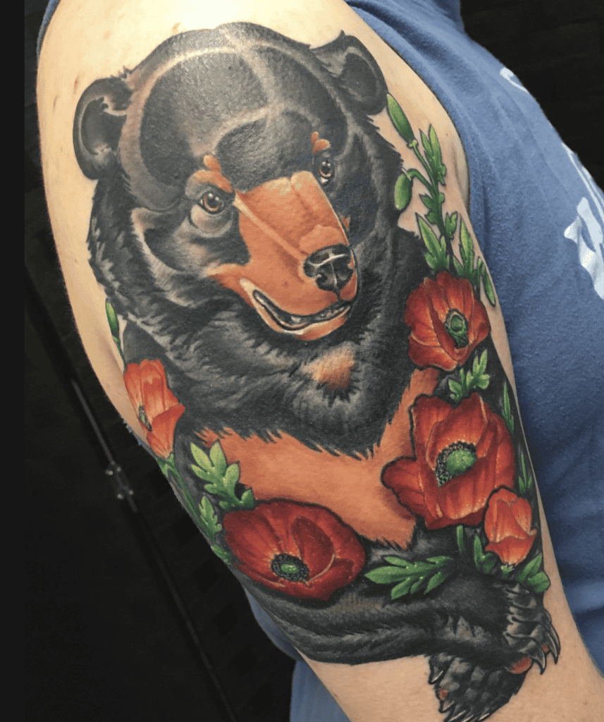 Baluchistan Black Bear Tattoo
