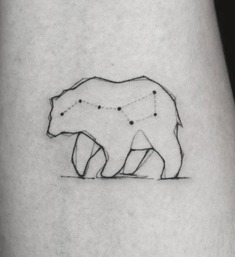 Callisto Bear Tattoo