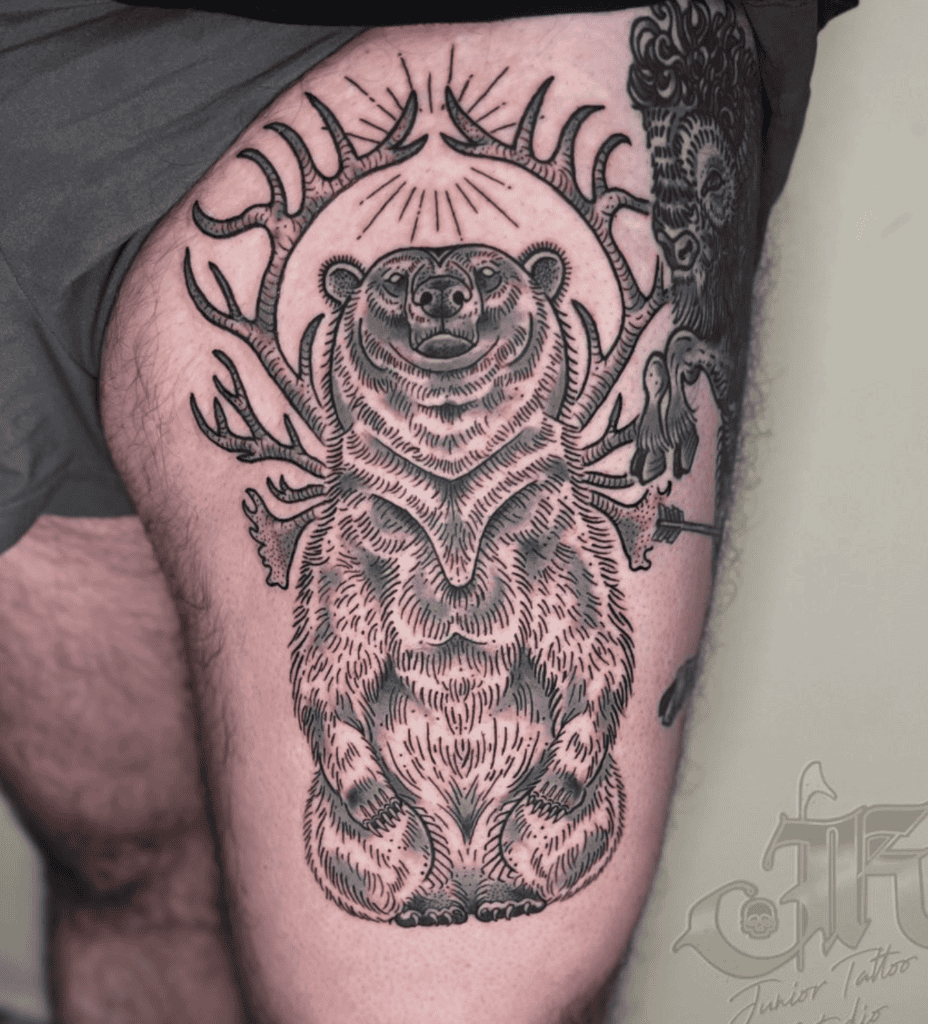 Otso Bear Tattoo