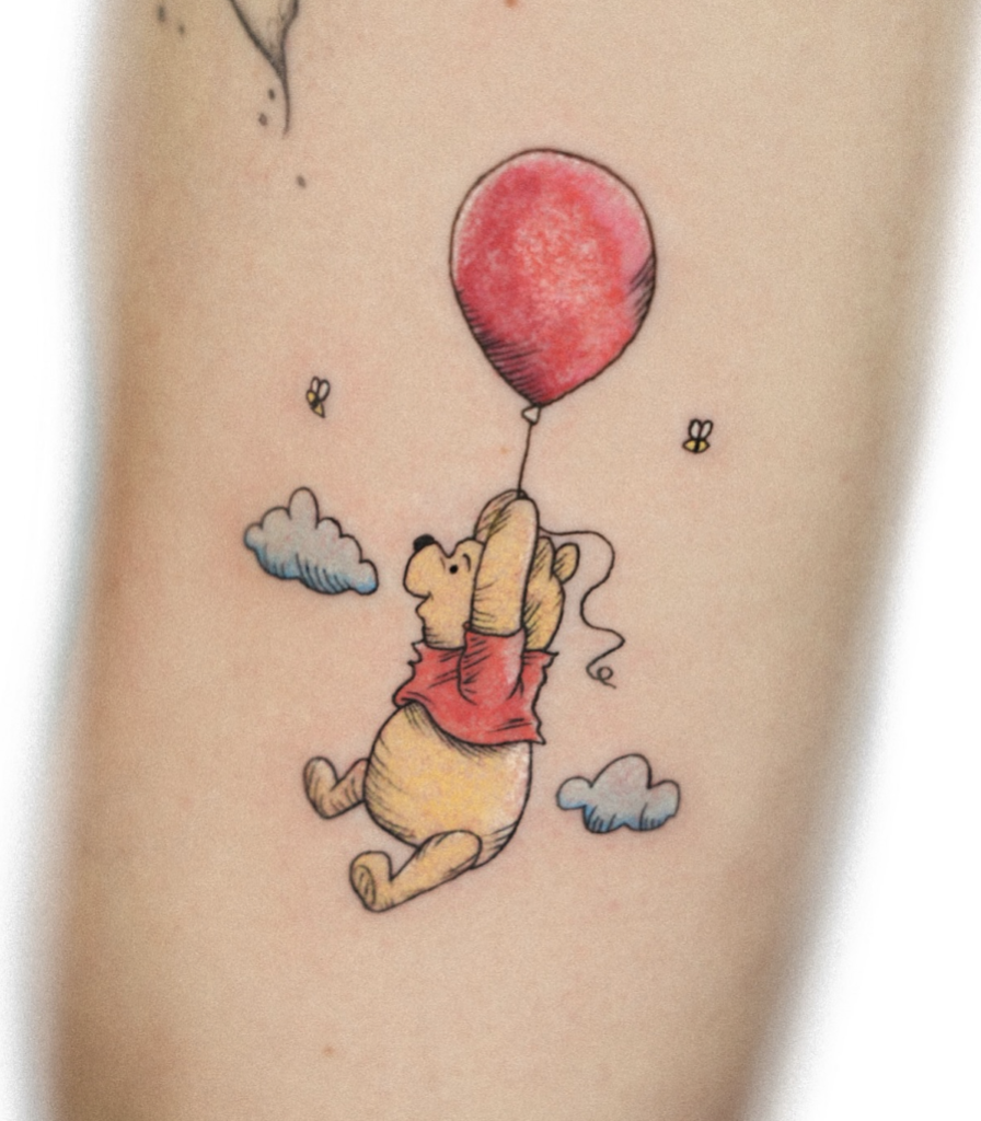 Winnie-the-Pooh Bear Tattoo