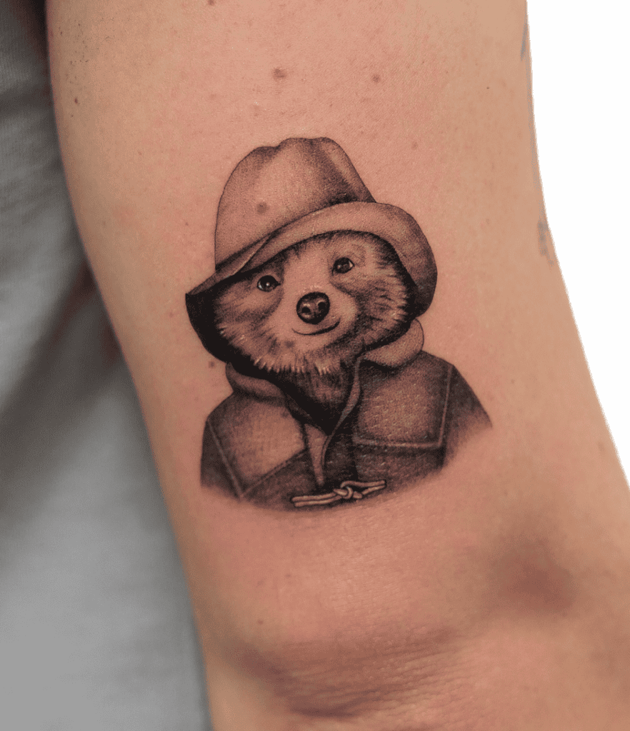 Paddington Bear Tattoo
