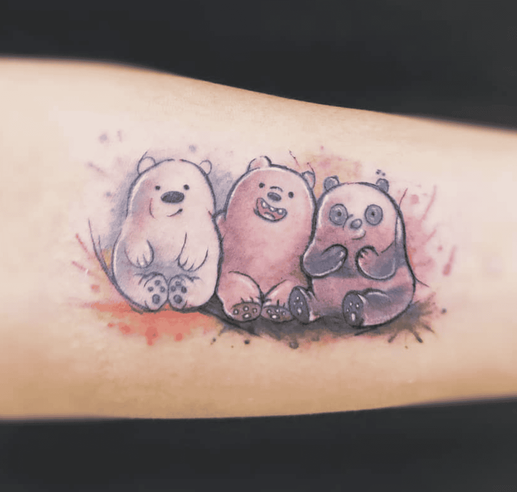 We Bare Bears Tattoo
