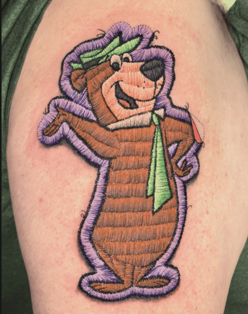 Yogi Bear Tattoo
