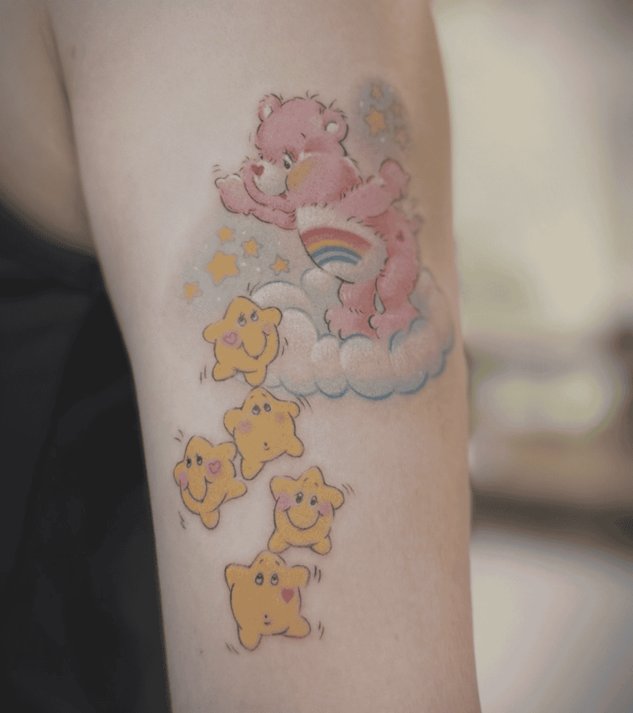 Care Bears Star Tattoo