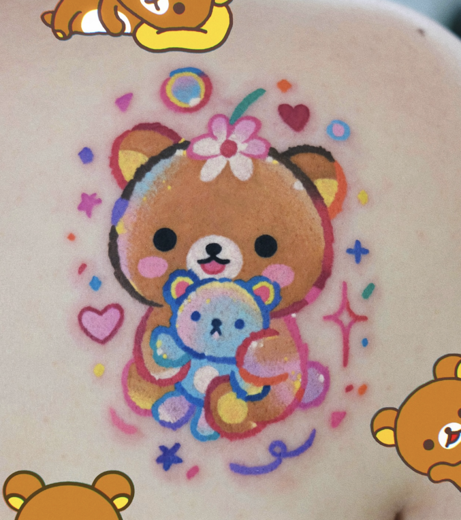 Rilakkuma Bear Tattoo