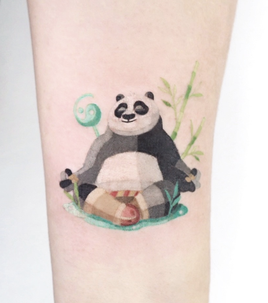 Po Bear Tattoo