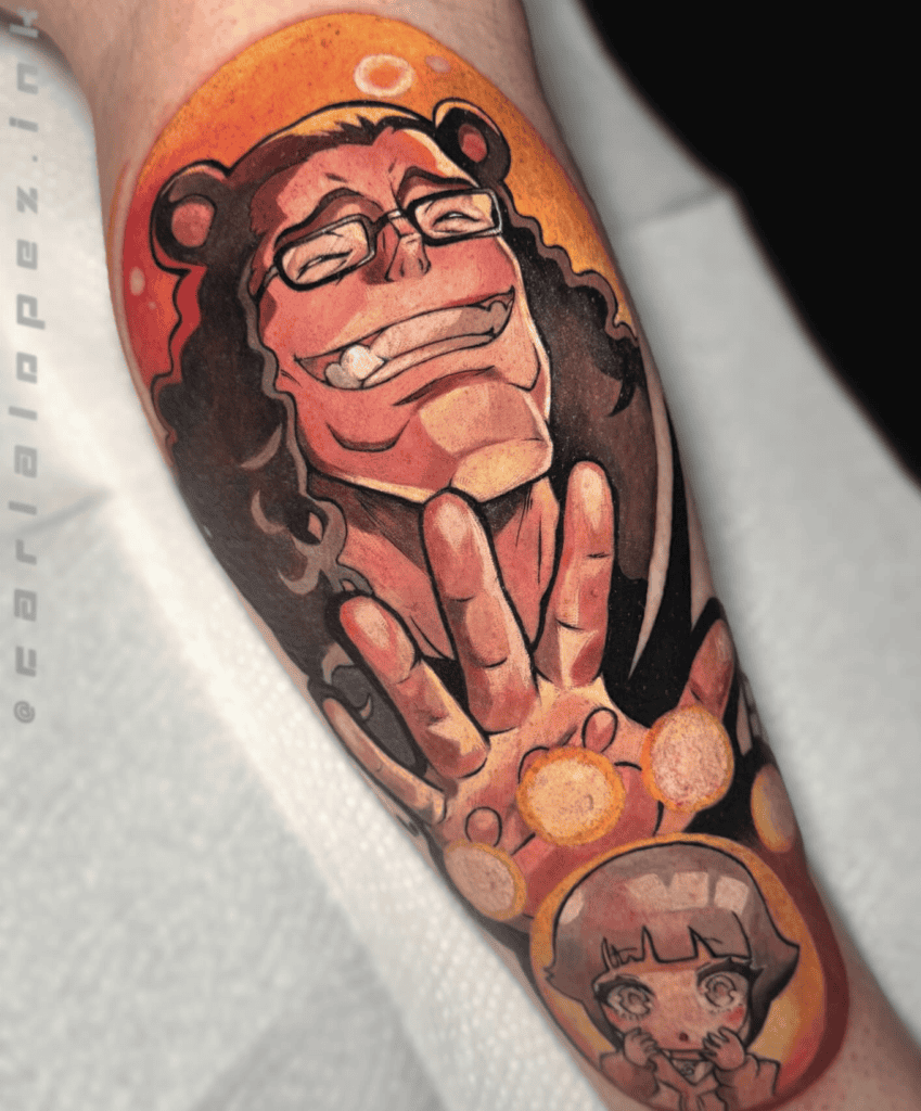 Kuma (One Piece) Bear Tattoo