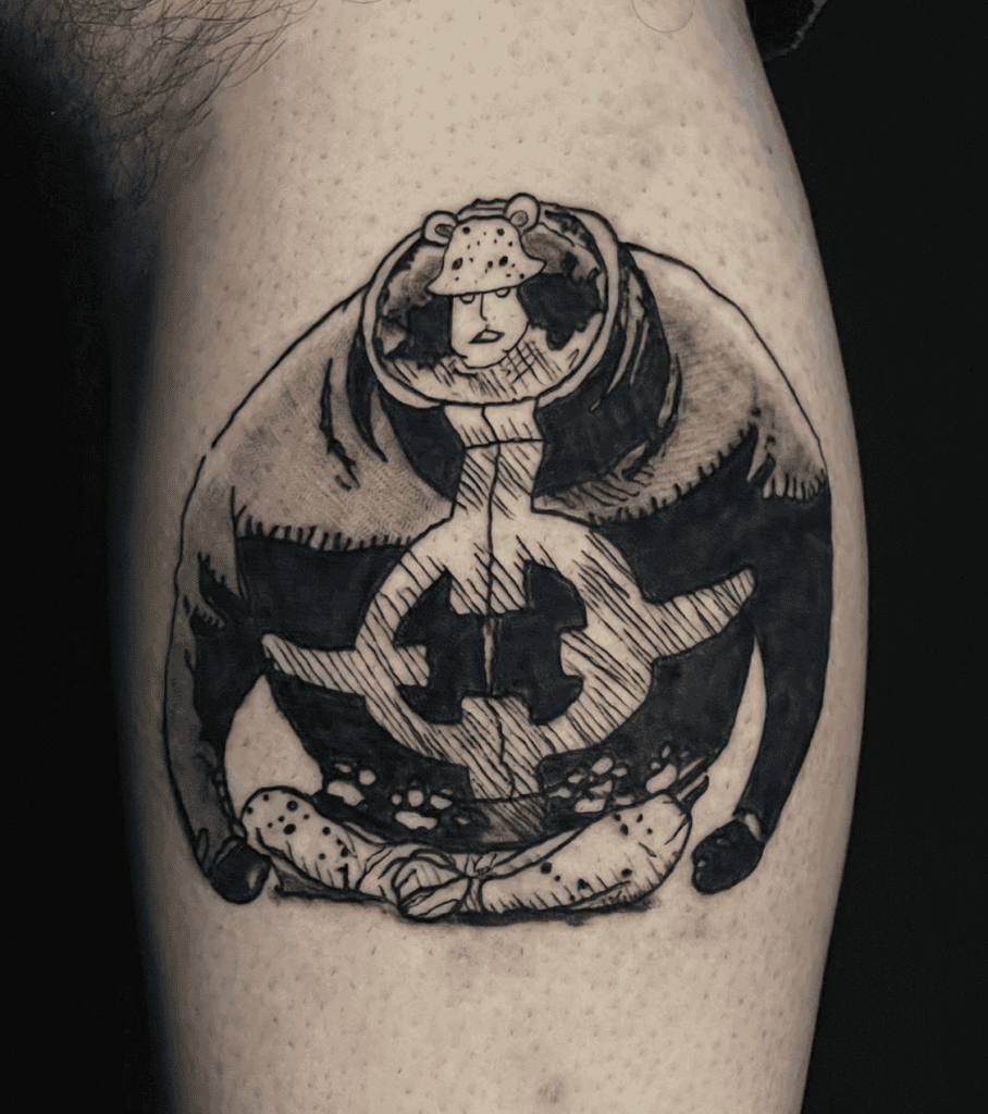 Kuma (One Piece) Rest Bear Tattoo