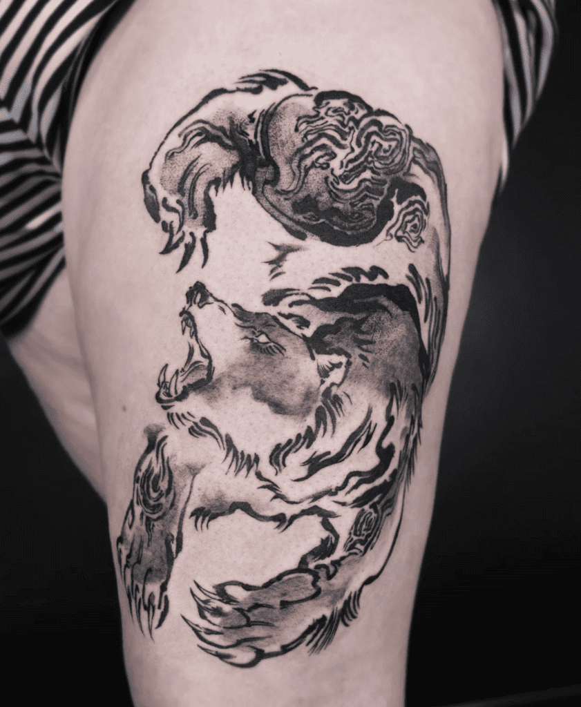 Miscellaneous Bear Tattoo