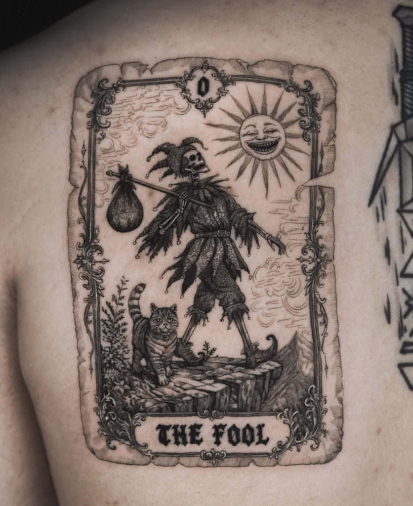 The Fool Card Major Arcana Tattoo