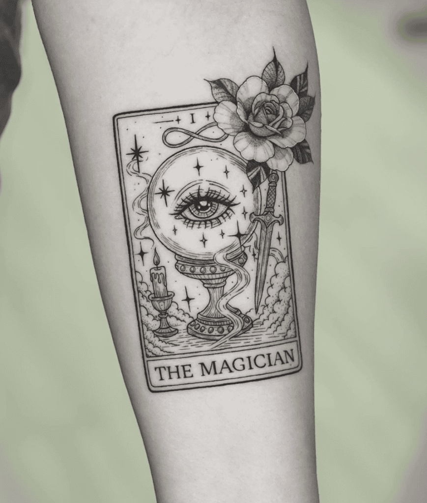 The Magician Major Arcana Tattoo