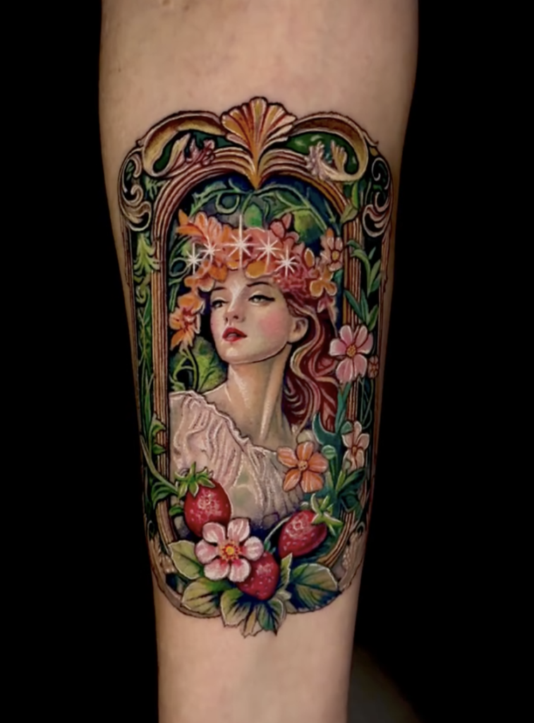 The Empress Card Major Arcana Tattoo