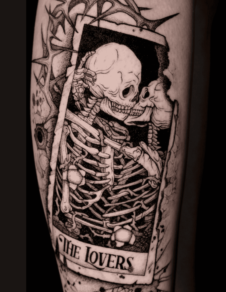The Lovers Major Arcana Tattoo