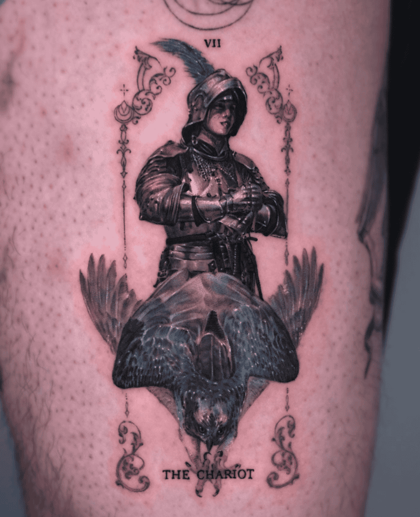 The Chariot Major Arcana Tattoo