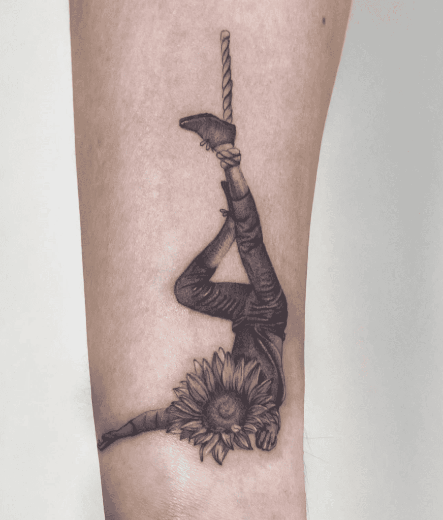 The Hanged Man Card Major Arcana Tattoo