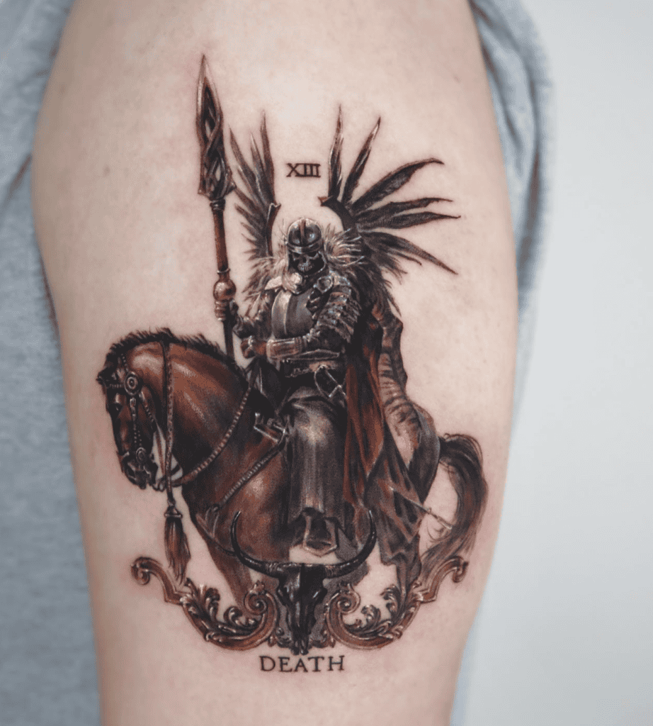 Death Major Arcana Tattoo