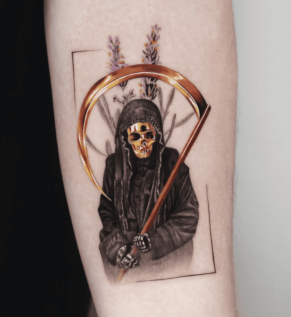 Death Schthe Major Arcana Tattoo