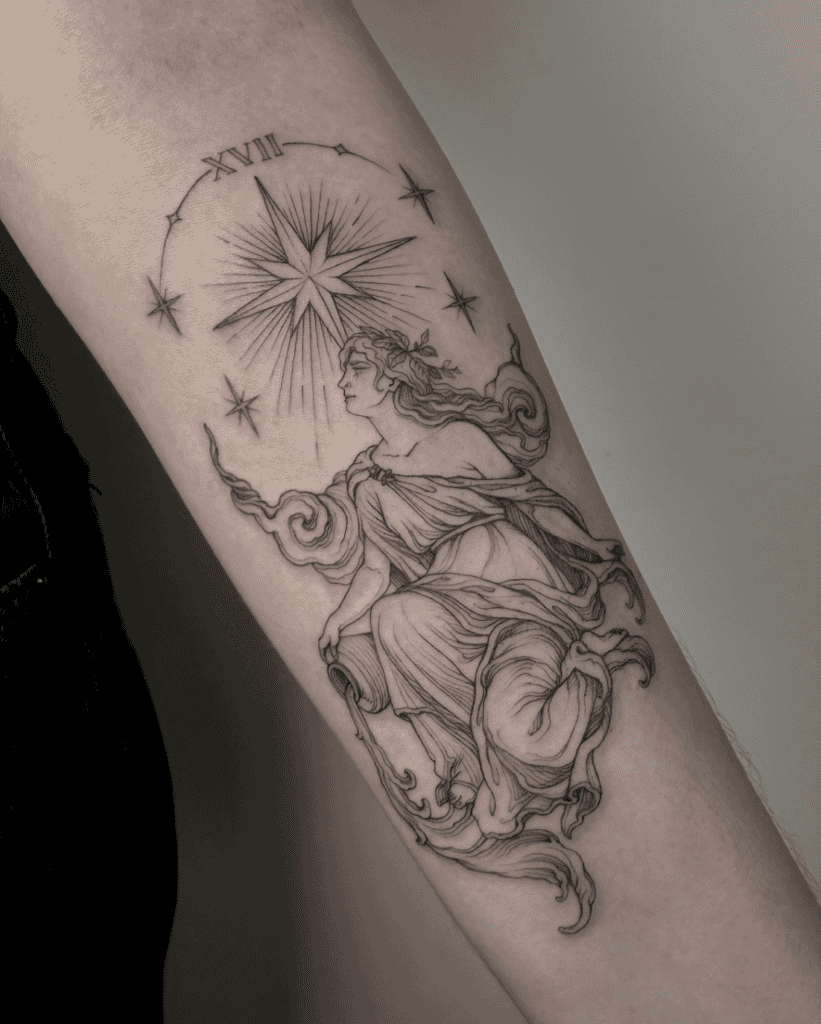 The Star Major Arcana Tattoo