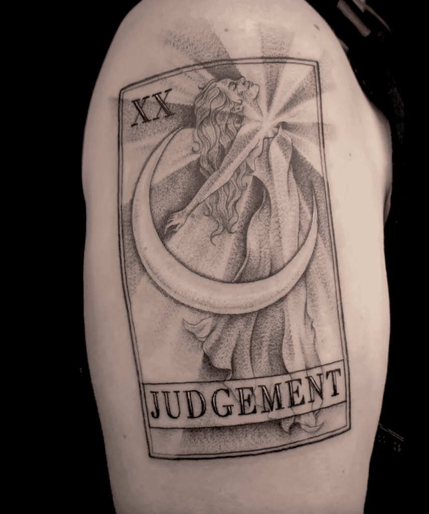 Judgement 20 Major Arcana Tattoo