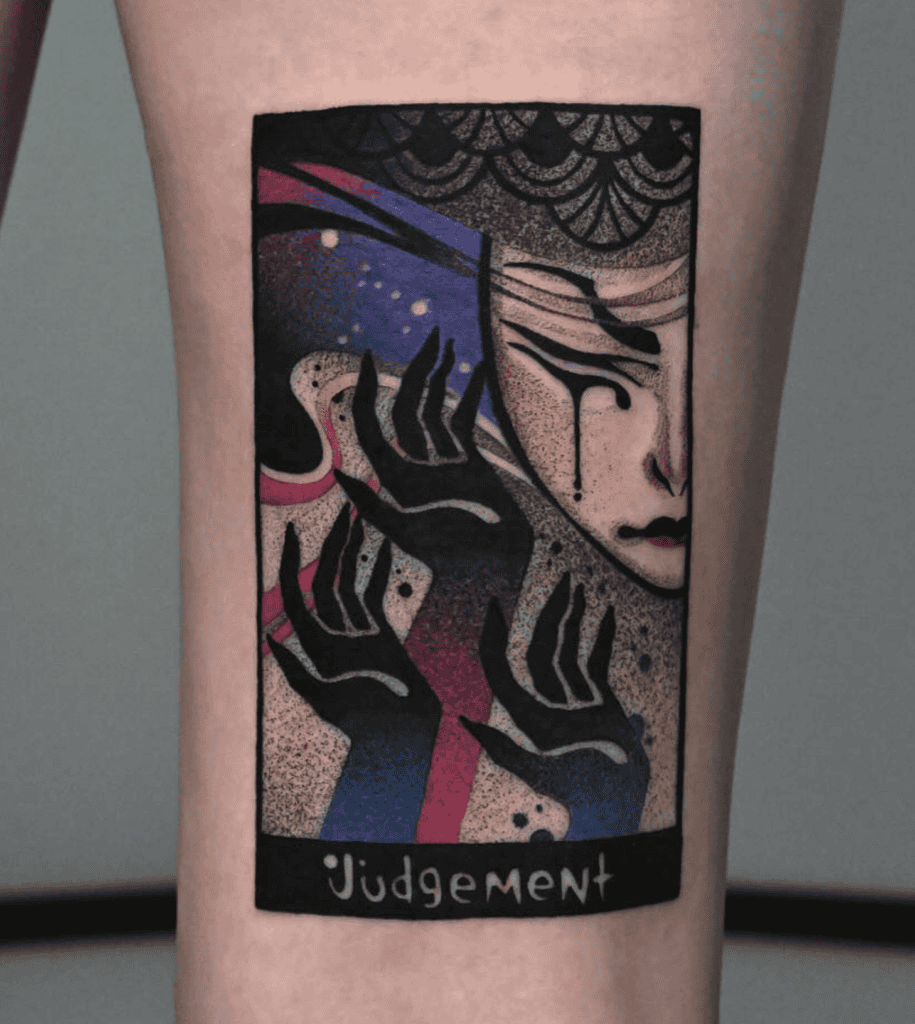 Judgement Card Major Arcana Tattoo